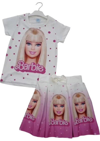 Barbie Etekli Kız Çocuk Takım Yazlık