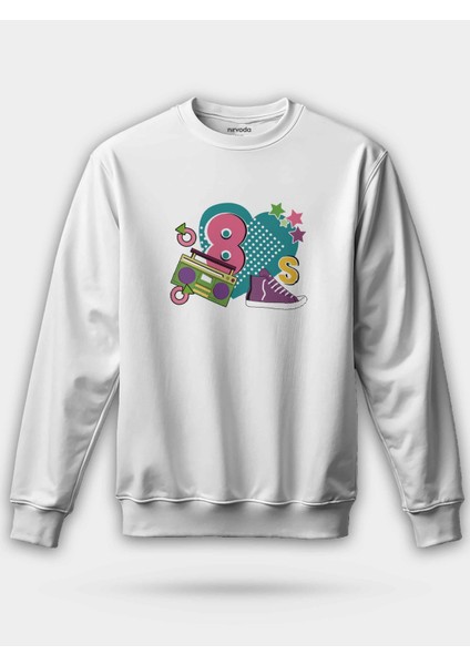 Seksenler Nostalji Unisex Regular Sweatshirt
