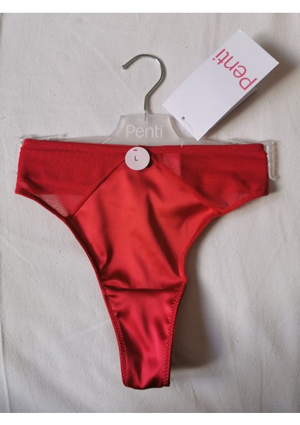 Allure Bow Thong Alev Kırmızı