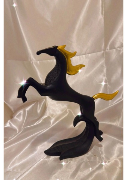 Avatar Kaideli Kübik Şahlanan Uçan At Siyah indirimleri