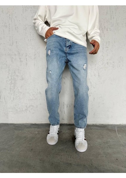 Boyfriend Yırtık Model Erkek Pantolon