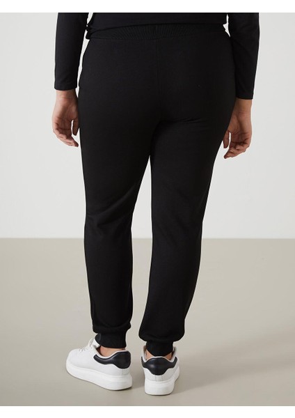 Lcw Vision Beli Lastikli Kadın Kalın Jogger Eşofman Altı