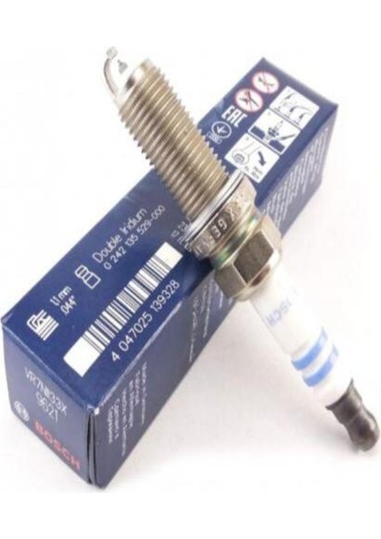 Buji 1 Adet Çift Iridyum Buji - Toyota Aurıs 1.3 2012-2019 73 Kw 0242135529 Oem: 90919 01253 1nr-Fe