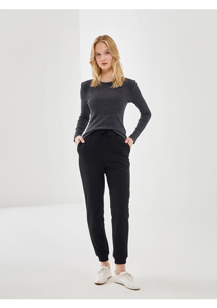 Lcw Vision Beli Lastikli Kadın Kalın Jogger Eşofman Altı indirimleri