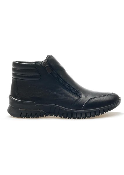 Venüs 24402004K Deri Ultra Comfort Anatomik Esnek Taban Kadın Günlük Çift Fermuarlı Bot