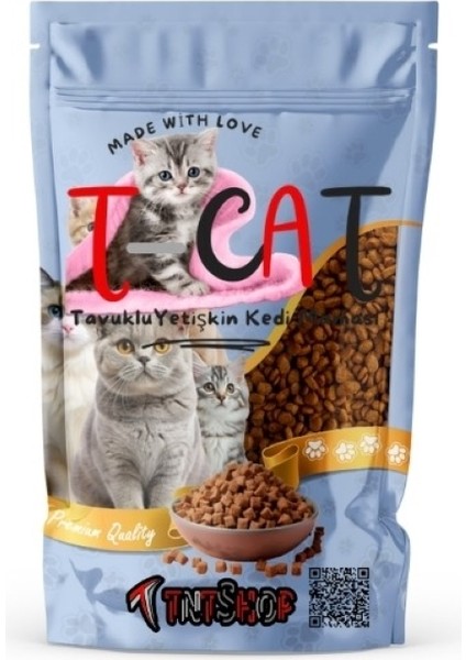 T-Cat Tavuklu Yetişkin Kedi Maması 2 Kg.