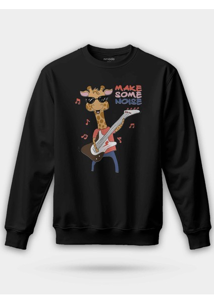 Gitarist Zürafa Unisex Regular Sweatshirt