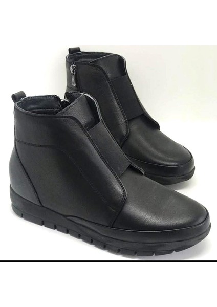 Bulldozer 230709 Kadın Deri Anatomik Comfort Taban Günlük Bot