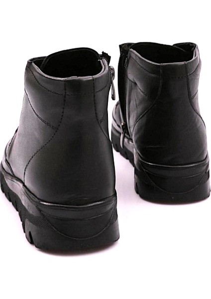 Bulldozer 230709 Kadın Deri Anatomik Comfort Taban Günlük Bot