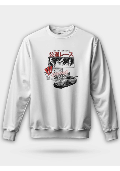 Street Racing Sokak Yarışı Unisex Regular Sweatshirt