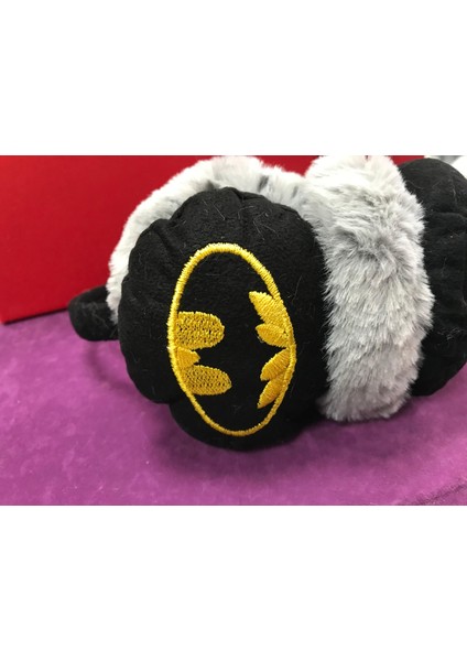 Batman Figürlü Soğuktan Koruyan Kulaklık