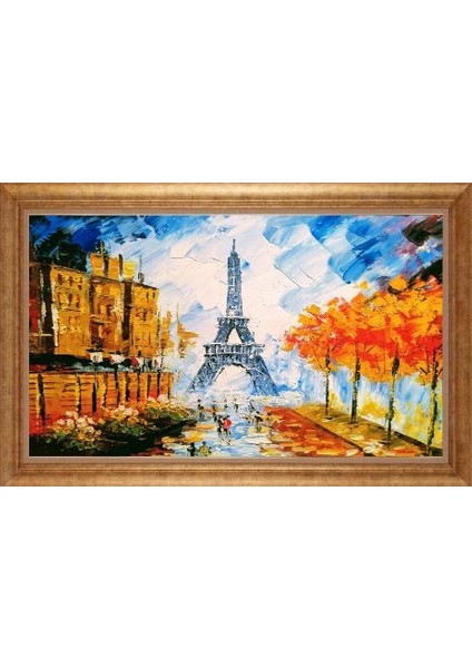 Altın Çerçeveli Paspartulu Tablo IR1390