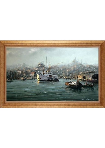 Altın Çerçeveli Paspartulu Tablo IR1263