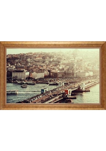 Altın Çerçeveli Paspartulu Tablo IR1614