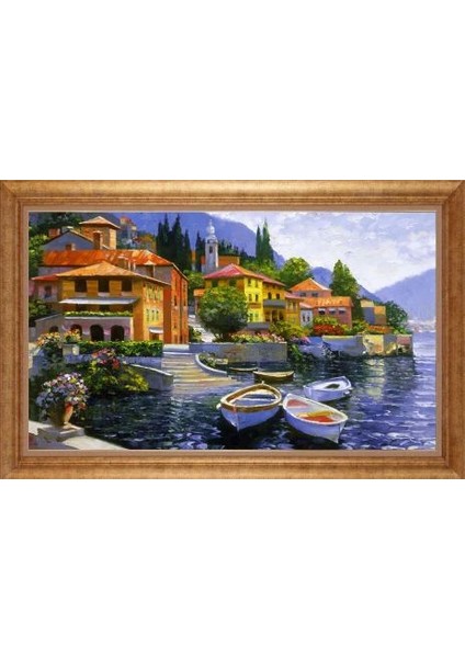 Altın Çerçeveli Paspartulu Tablo IR2459