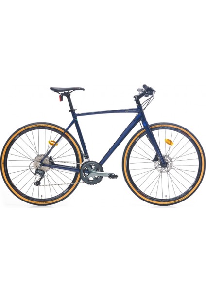 Sportıve x 28" 20-V Hd Lacivert-Açık Turuncu-Gümüş 54CM Şehir Bisikleti