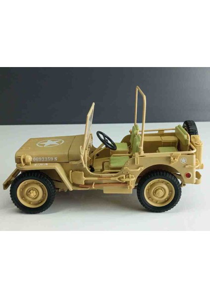 Dianomi Trible9 1:18 Ölçek 1943 Jeep Willys Casablanca /// Diecast Metal Model fiyatları