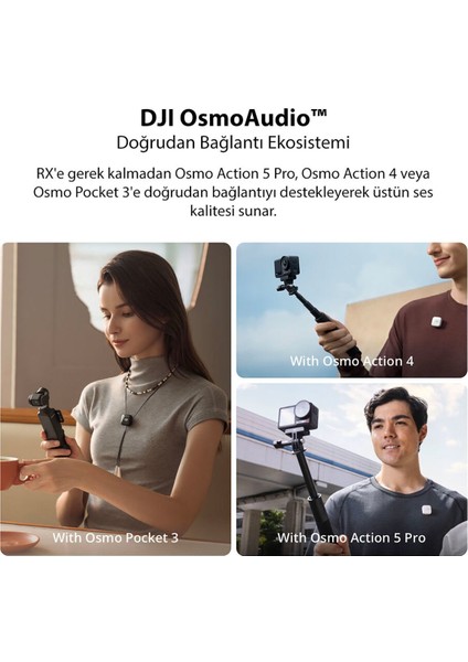 Mic Mini 2 Kişilik Kablosuz Yaka Mikrofonu