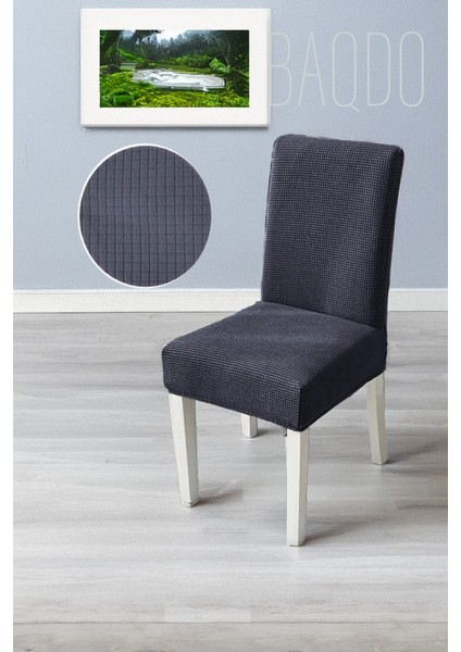 Baqdo Sandalye Örtüsü Likralı Yüksek Kaliteli ve Esnek Yıkanabilir Sandalye Kılıfı Pitikare ( 1 adet )