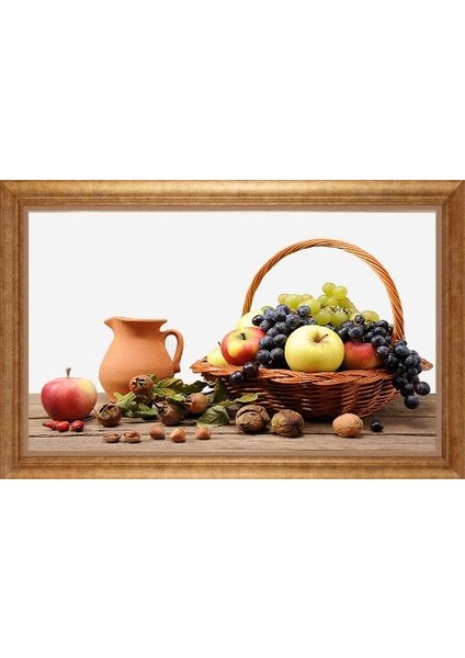 Altın Çerçeveli Paspartulu Tablo IR322