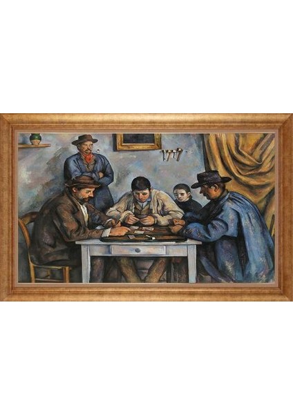 Altın Çerçeveli Paspartulu Tablo IR3575