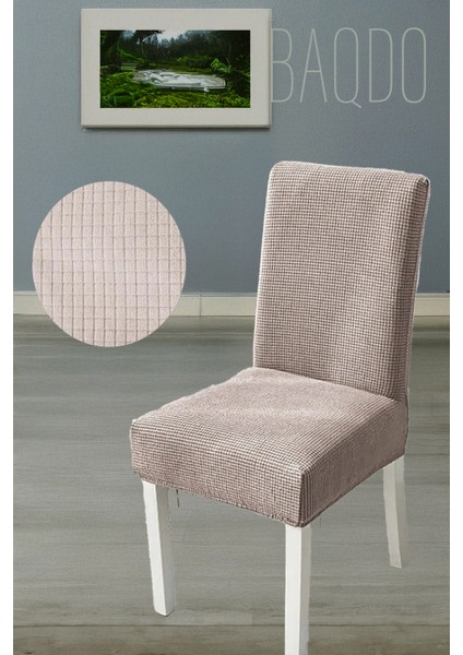 Baqdo Sandalye Örtüsü Likralı Yüksek Kaliteli ve Esnek Yıkanabilir Sandalye Kılıfı Pitikare ( 1 adet )