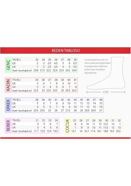 17308-HI Uzun Konçlu Unisex Sneaker Spor Ayakkabı