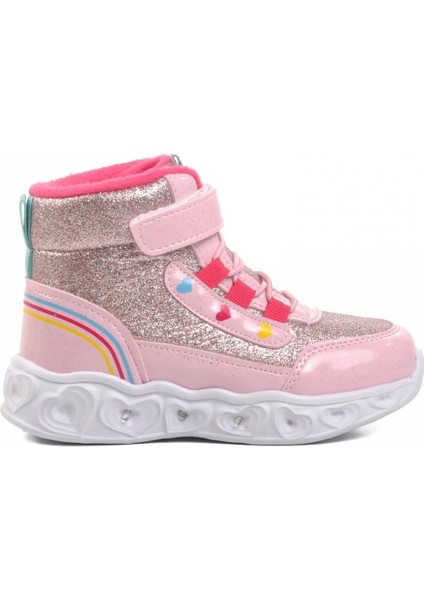 Cool Kıds Bebe 22/25 Kız Çocuk Ultra Hafif LED Işıklı Günlük Bot