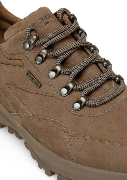 237290 Erkek Hakiki Nubuk Deri Water Resistant Outdoor Ayakkabı