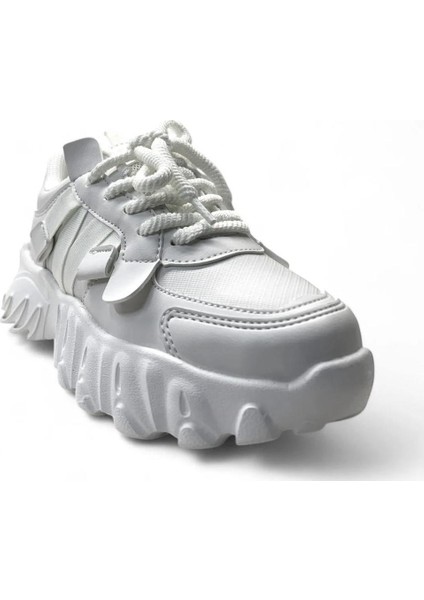 Cool Verom Flt Çocuk Bağcıklı ve Cırtlı Yüksek Taban Sneaker Spor Ayakkabı