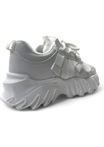 Cool Verom Flt Çocuk Bağcıklı ve Cırtlı Yüksek Taban Sneaker Spor Ayakkabı