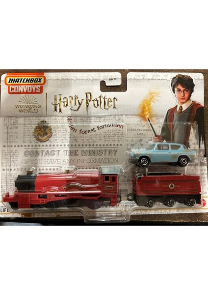 Convoys -Haryy Potter Hogwarts Express&train Tender /// 1962 Ford ANGLIA-HVR77