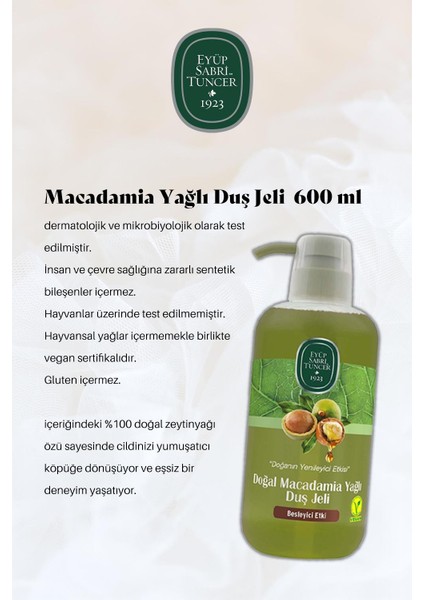 Macadamia Yağlı Duş Jeli 7 Al 6 Öde ve Rosie Hediye