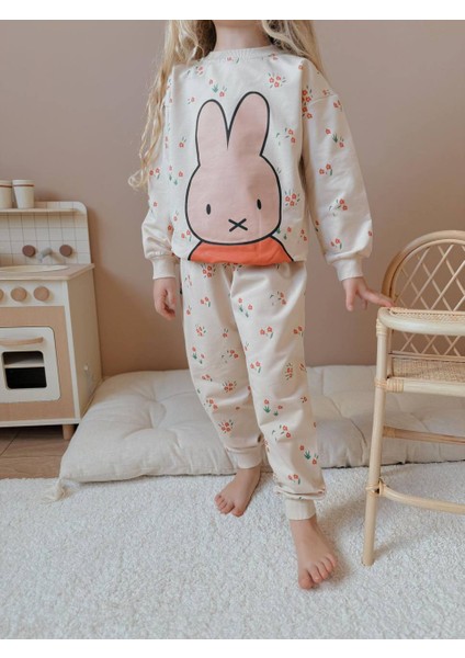 Yigit Butik Çiçek Baskılı Kız Çocuk Alt Üst Takım fiyatları