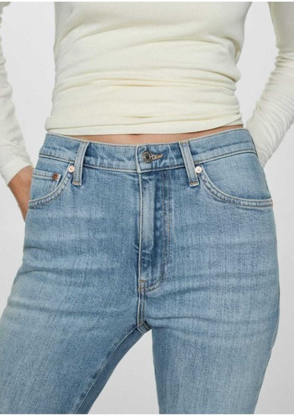 Claudia Dar Kesim Crop Jean Pantolon indirimleri