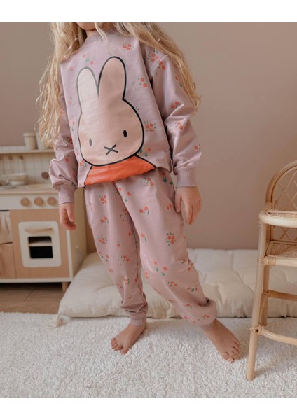 Yigit Butik Çiçek Baskılı Kız Çocuk Alt Üst Takım fiyatları