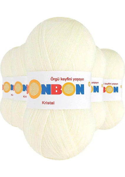 Kristal Açık Krem 5'li Paket 98223