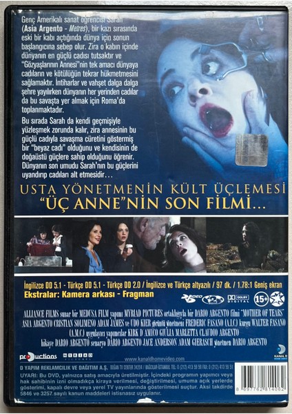 Gözyaşlarının Annesi DVD fiyatları