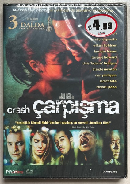 Çarpışma (Crash) DVD