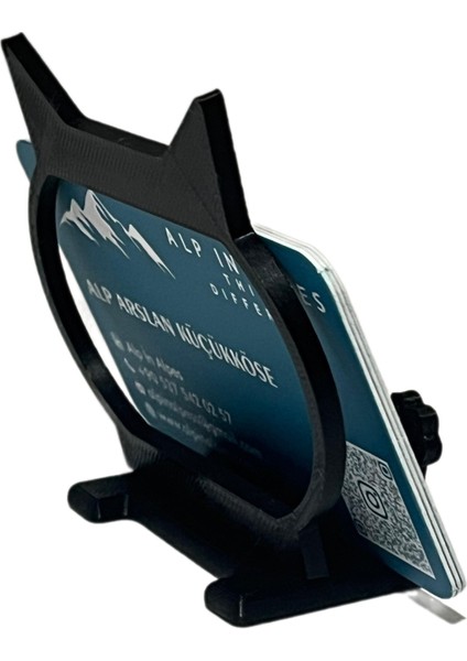 Kedi Temalı Kartvizitlik Şık ve Kullanışlı 1 Adet Veteriner Kliniği İçin fırsatları