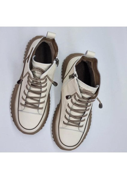 Guja 24K310-13 Kadın Hakiki Deri Kaymaz Taban Günlük Spor Bot fırsatları