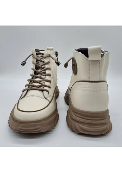 Guja 24K310-13 Kadın Hakiki Deri Kaymaz Taban Günlük Spor Bot indirimleri