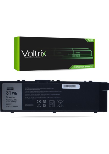 Dell Reg Model: P53F, P53F001 Uyumlu Notebook Batarya - Pil