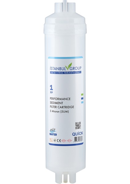 Reverse Osmosis Inline Çubuklu 3 Lü Ön Filtre Seti