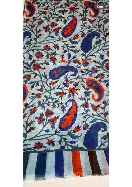 Pamuklu Hint Şal 190 cm x 90 cm