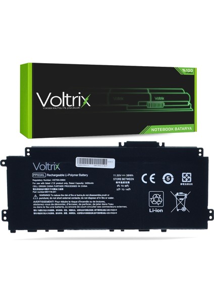 Hp Pavilion 13-BB0007NT (4J670EA) I7-1165G7 Uyumlu Notebook Batarya - Pil