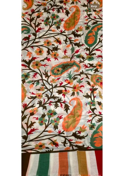 Pamuklu Hint Şal 190 cm x 90 cm