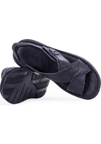 Pierre Cardin Pc-7148 Erkek Hakiki Deri Ultra Comfort Anatomik Taban Sandalet