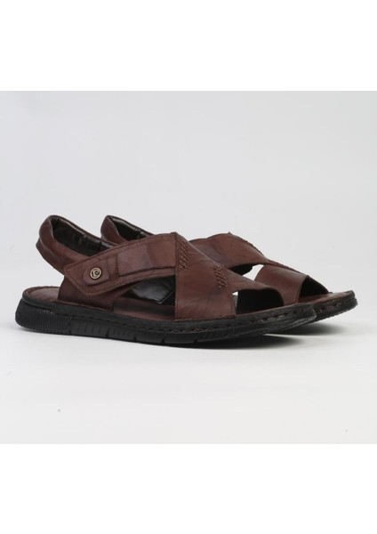 Pierre Cardin PC-7148 Erkek Deri Ultra Comfort Anatomik Taban Sandalet