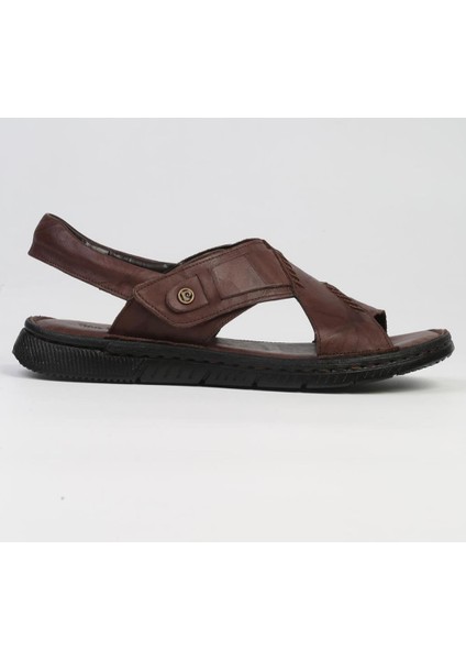 Pierre Cardin PC-7148 Erkek Deri Ultra Comfort Anatomik Taban Sandalet